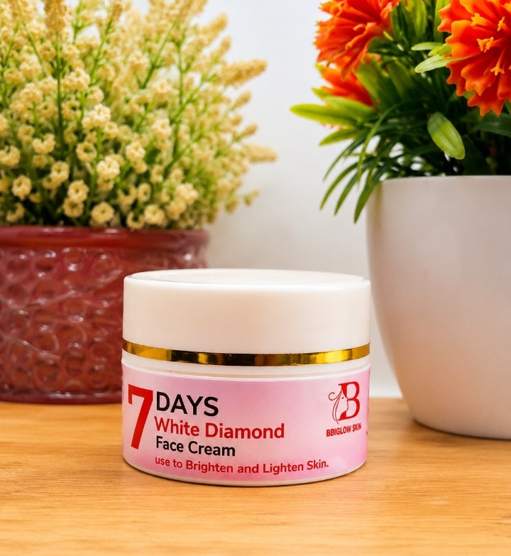 BB Glow 7 Days White Diamond Face Cream – Brightening & Radiant Glow