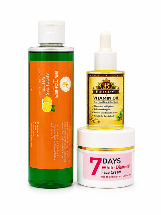 BB Glow 3-Step Brightening Skincare Set