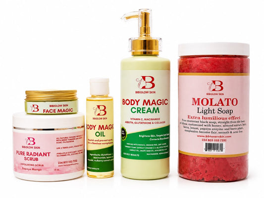 BB Glow Complete Glow & Radiance Skincare Set – 5 Piece